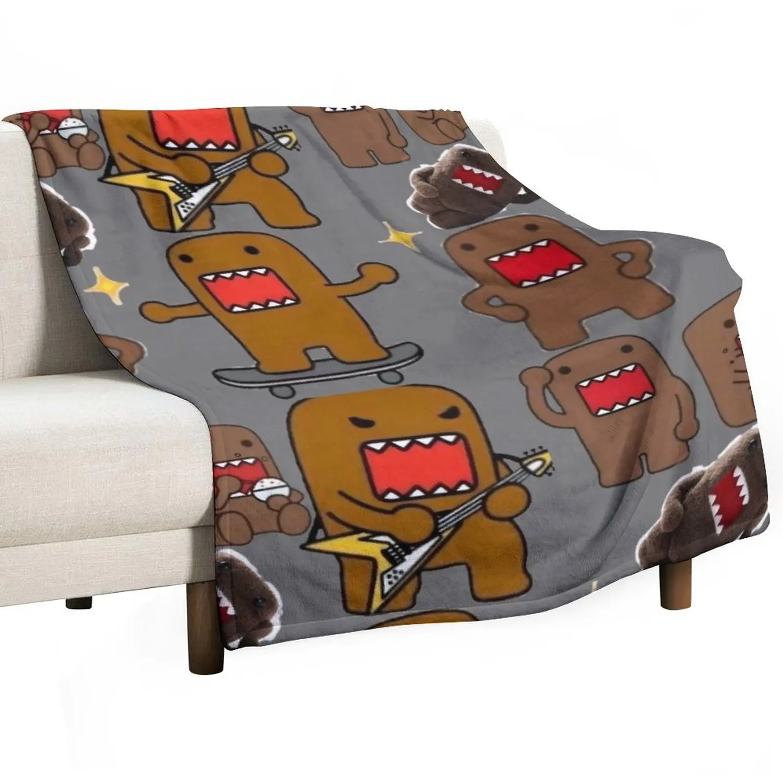 

domo kundomo kundomo kundomo kun Throw Blanket Bed Decorative Beds Extra Large Throw Bed Fashionable Blankets