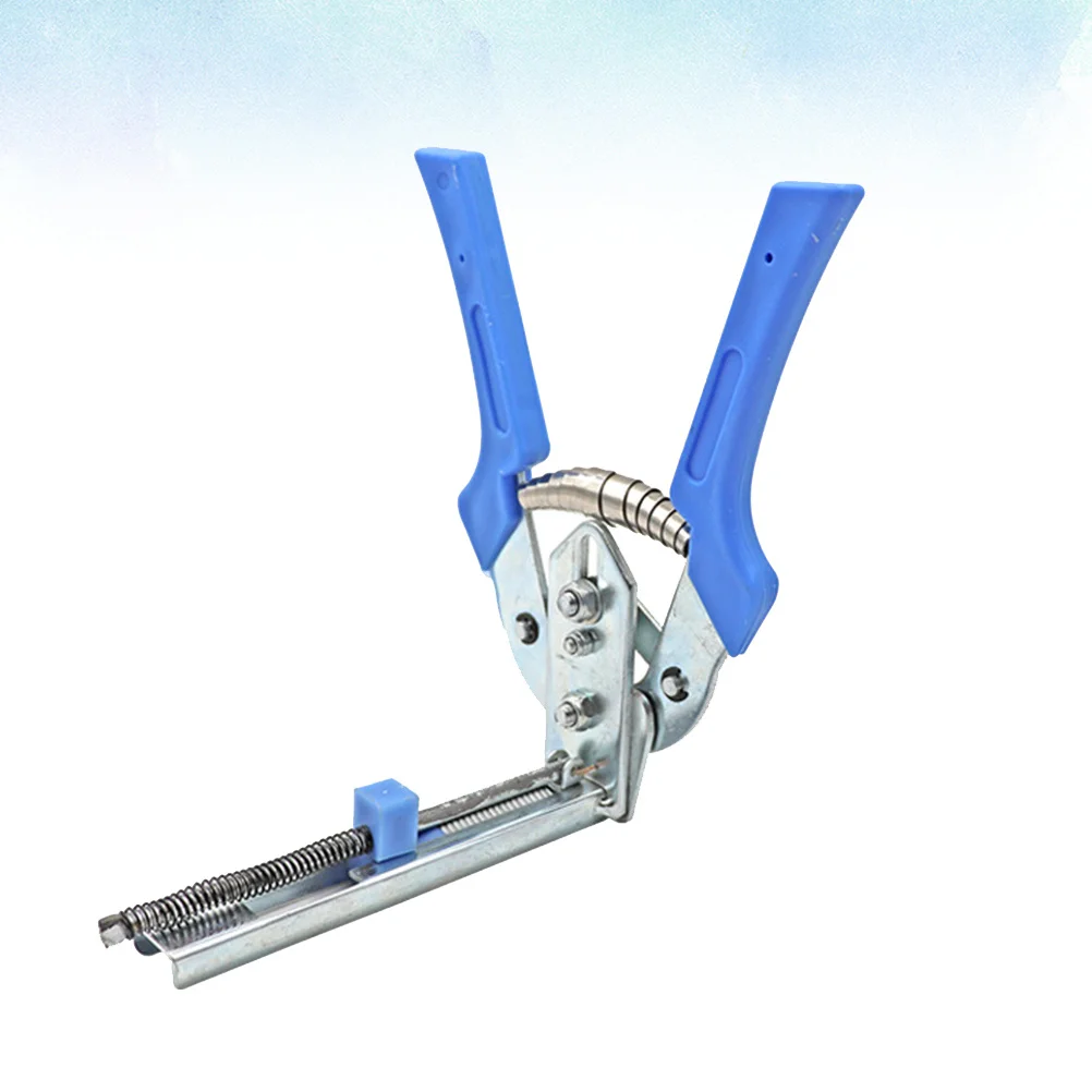 

Pet Cage Pliers Blue Manganese Steel Manual Tool for Rabbit Chicken Quail Birdcage Wire Net Fixing Ergonomic Handle Design