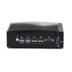 HYSTOU-Mini Pc Industrial sin ventilador, Windows 11, 8 puertos USB, i5-7300U canales duales, DDR4, ordenador moderno