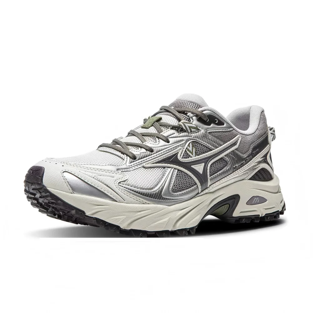 Mizuno FIYI TL V2 Unisex Low-Top Casual Running Shoes – Arctic Gray, Lace-Up, Flat-Heel, Breathable for Summer D1GH251914