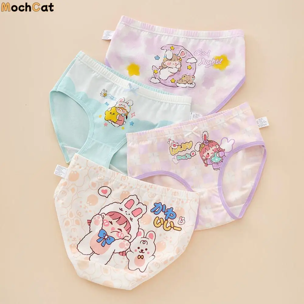 Convenient Cotton Children's Panties Children Clothing Travel Supplies Girls Underwear Underpants Cartoon Kids Briefs Girls