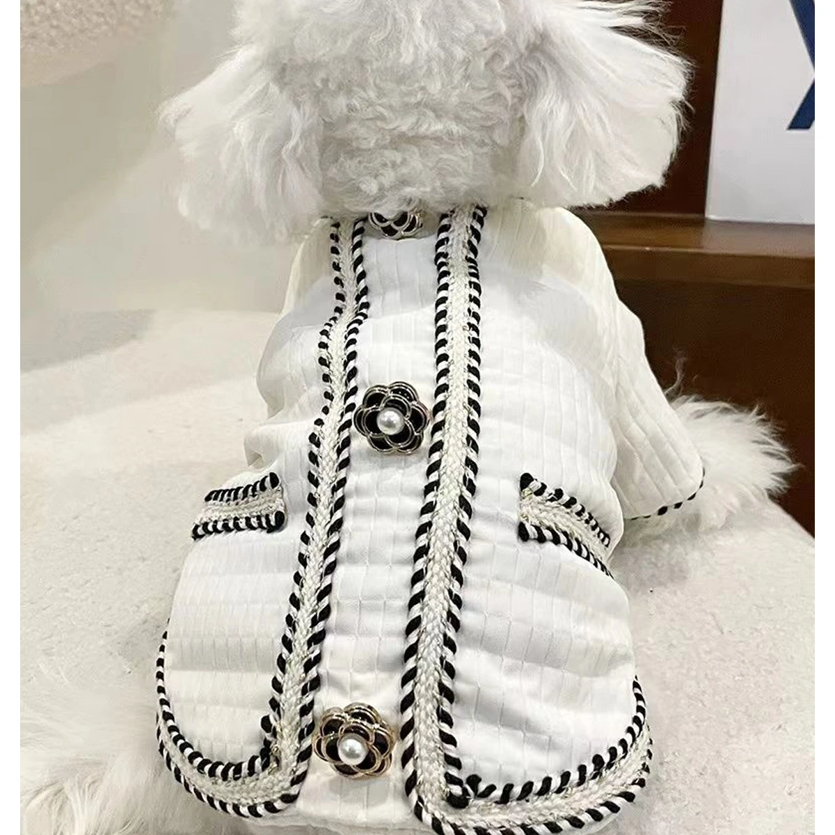 Puppy Cats Sweater Winter Dogs Clothes For Small Medium Dog Teddy Schnauzer Coat French Bulldog Yorkie Poodle Luxury Sweater