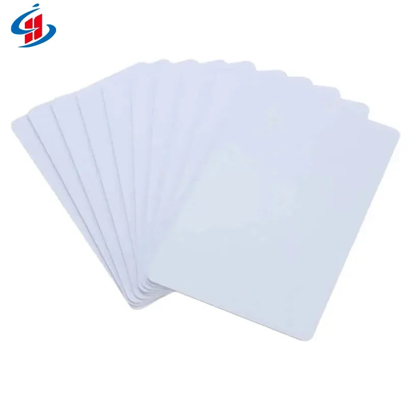 100pcs custom 213 215 216 Inkjet Printable RFID Matte White Blank PVC NFC