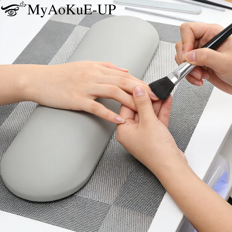 1 Set Pu Nail Manicure Hand Rest Nails Art Table Arm Rest Stand Soft Hand Pillow Cushion Nail Stuff Technician Accessories