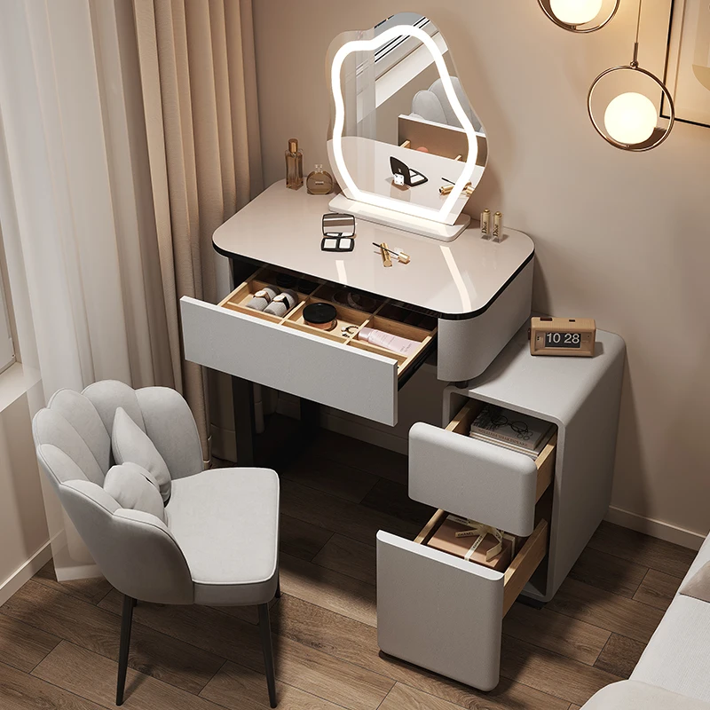 

*s for Drawers Dressing Table Storage Organizer Luxury Bedroom Dressing Table Mirror Unique Mesa De Tocador Furniture Home*