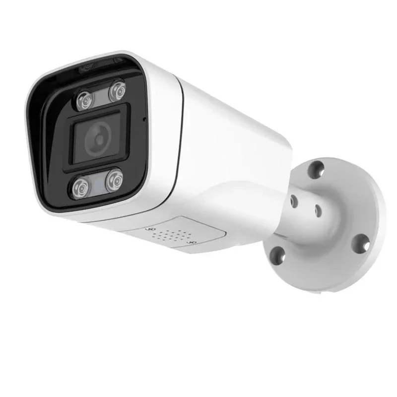 Kamera Pengawas Dinding 16 Saluran Dengan POE 5MP HD untuk Sistem CCTV Keamanan Rumah, Kamera IP Pintar POE Tahan Air Tipe Bullet