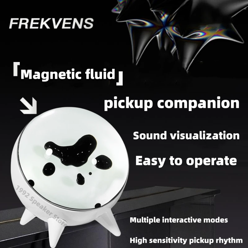 

Portable Magnetic Fluid Pickup Lamp Music Companion Music Rhythm Lamp Desktop Decoration Decompression Toy Decoration