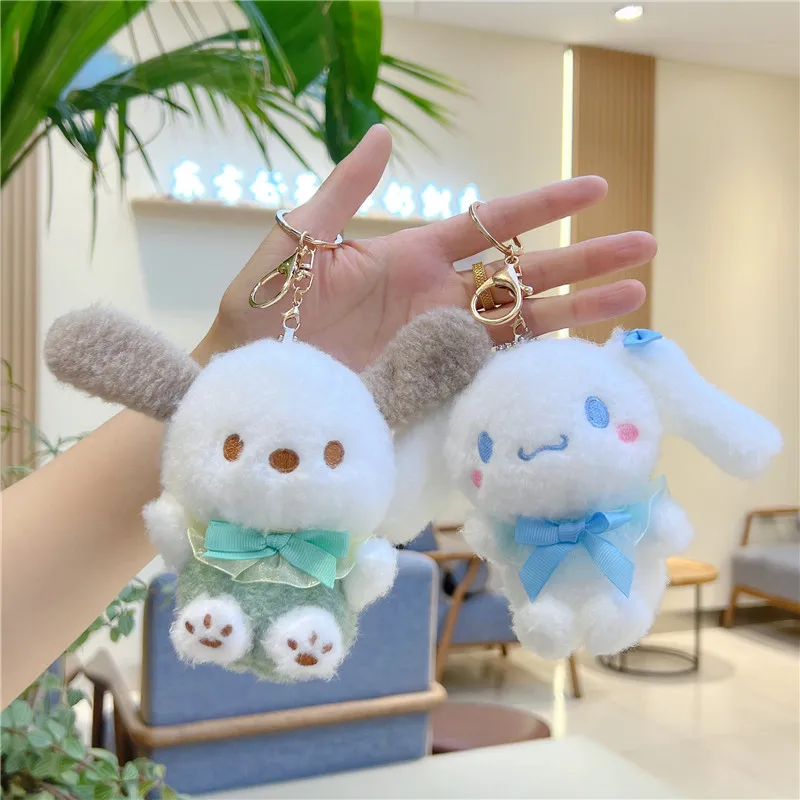 New Kuromi Melody Pendant Hello Kitty Doll Cinnamoroll Doll Sanrio peluche portachiavi regalo per buoni amici