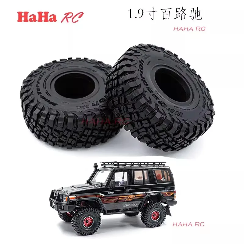 RC Auto 1.9 Pollici 117 millimetri Pneumatico di Gomma Rock Crawler Pneumatico Per RC Auto TRX4 TRX6 SCX10 D90 TK300 CC01 YIKONG 4102 4103 4082