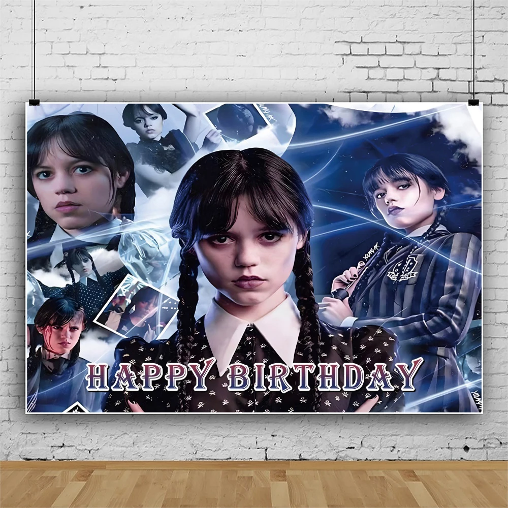 Fondo fotográfico personalizado para estudio fotográfico, suministros de decoración para fiesta de cumpleaños joven, accesorios de fondo de la película de los meses de la semana