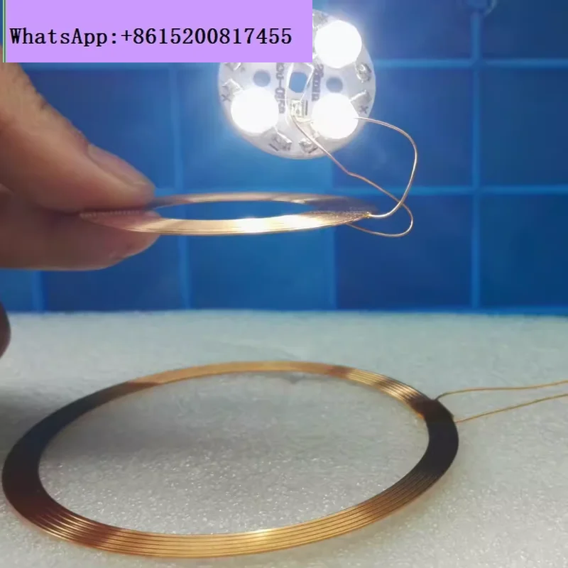 

Maglev touch module, wireless charging module, wireless lamp