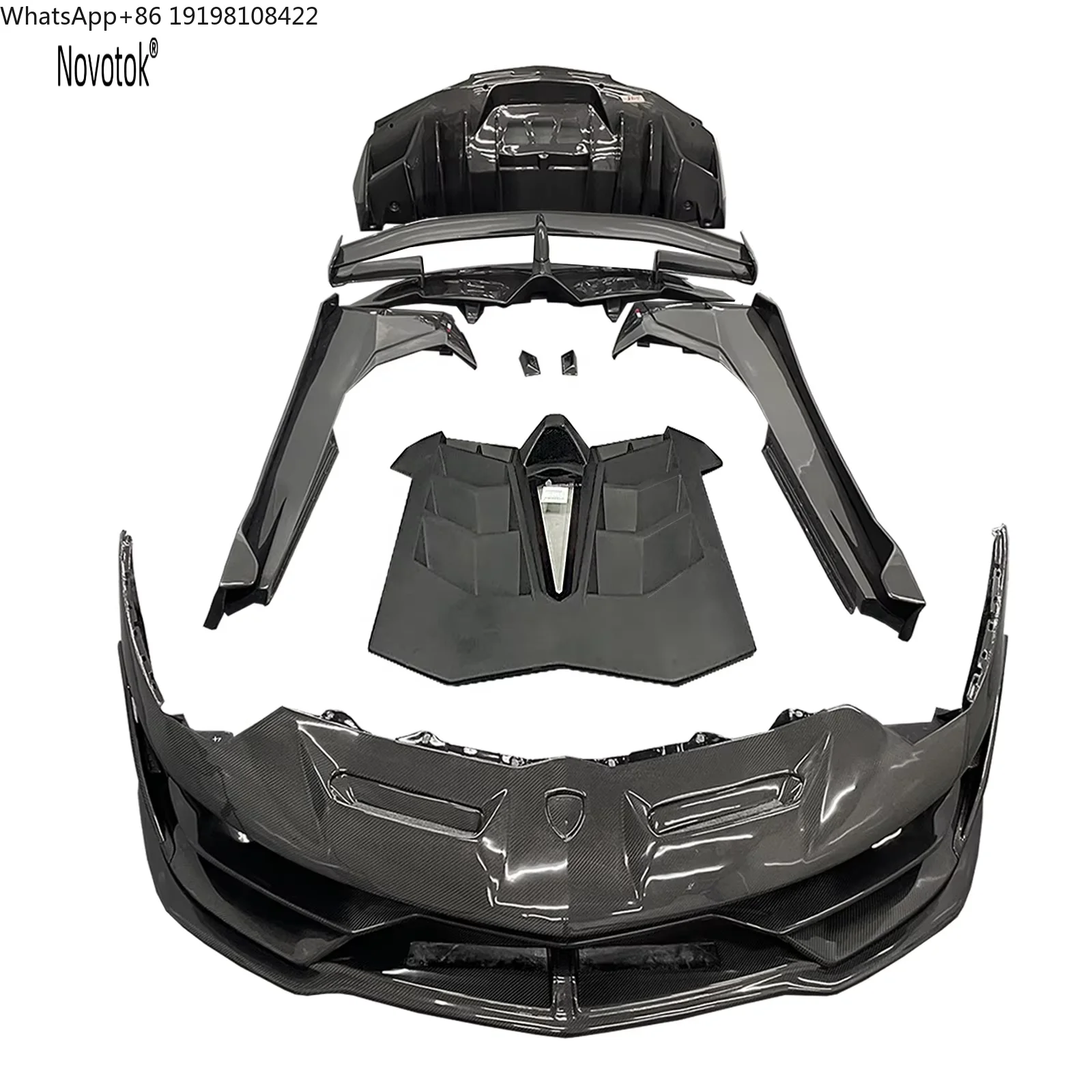 Svj Style Bodykit 2011-2015 Carbon Wet Carbon Car Bumper For Lamborghini Aventador Lp700-4 Lp720 Lp750