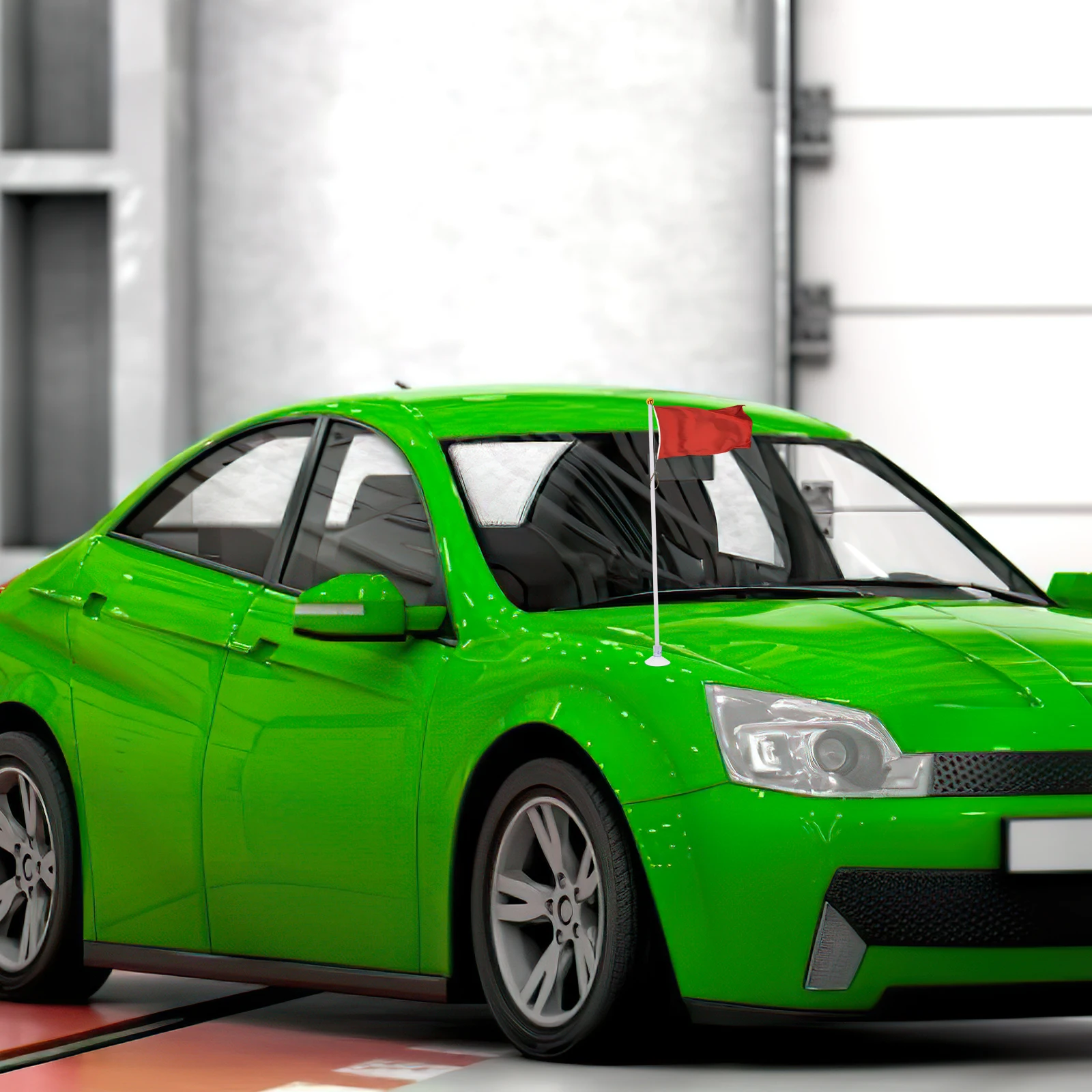 

20Pcs Suction Mount Flagpole Holder for Car Heavy Duty Wind Resistant Flag Pole Bracket Plastic Display Stand No Drill