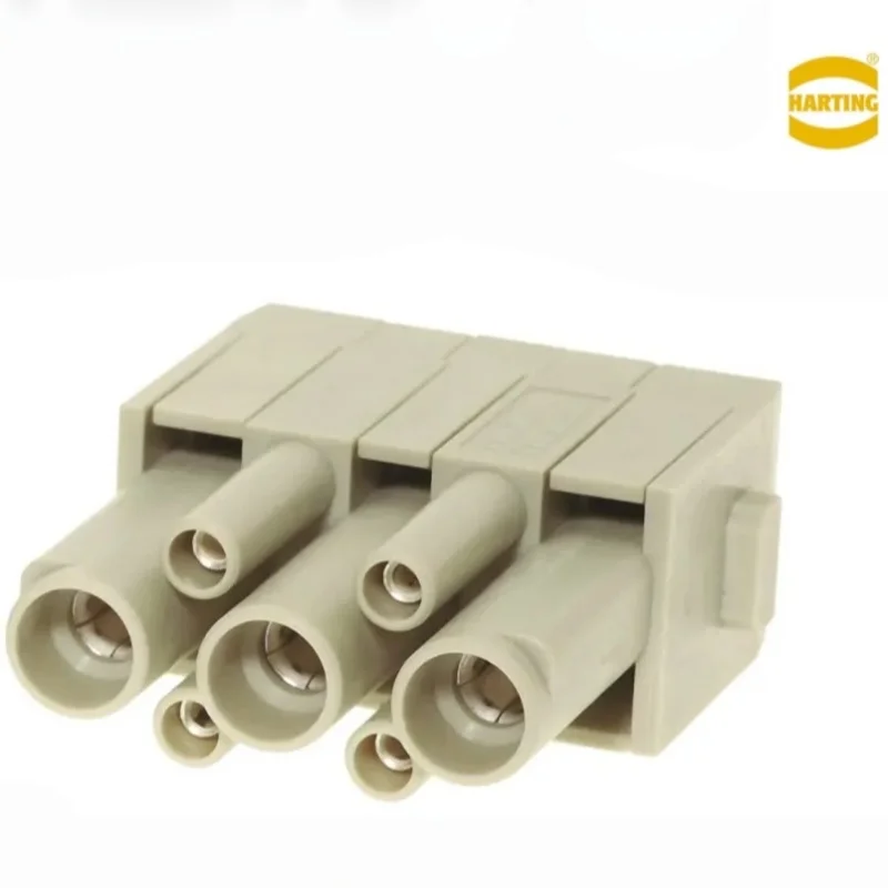Harting Cable Mounting Heavy Duty Power Connector Module Connector Module Male Female, 3P, 1 Row, 7, 40A, 830V 09140073001 09140073101