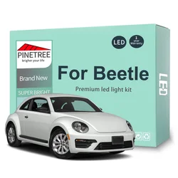 Led Interior Light Kit For VW Beetle 1998 -2015 2016 2017 2018 2019 LED Bulbs Map Vanity Mirror LightCanbus