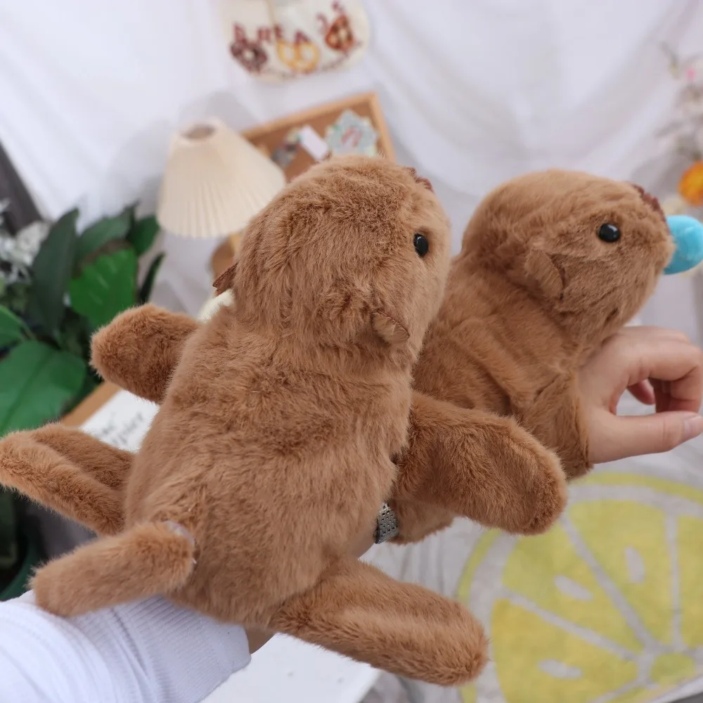 ผ้าพันคอ Capybara Capybara สร้อยข้อมือตบข้อมือสไตล์จําลองตุ๊กตา Plush Slap สร้อยข้อมือนุ่มน่ารัก Capybara Plush สายรัดข้อมือ