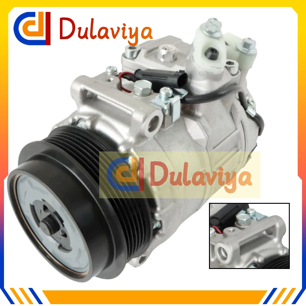 NEW A/C AC Compressor For Mercedes-Benz ML350 R350 CLS550 GL550 5.5L 2021720 255296 275742 C2050R CO 10807JC 140724NIP 303539