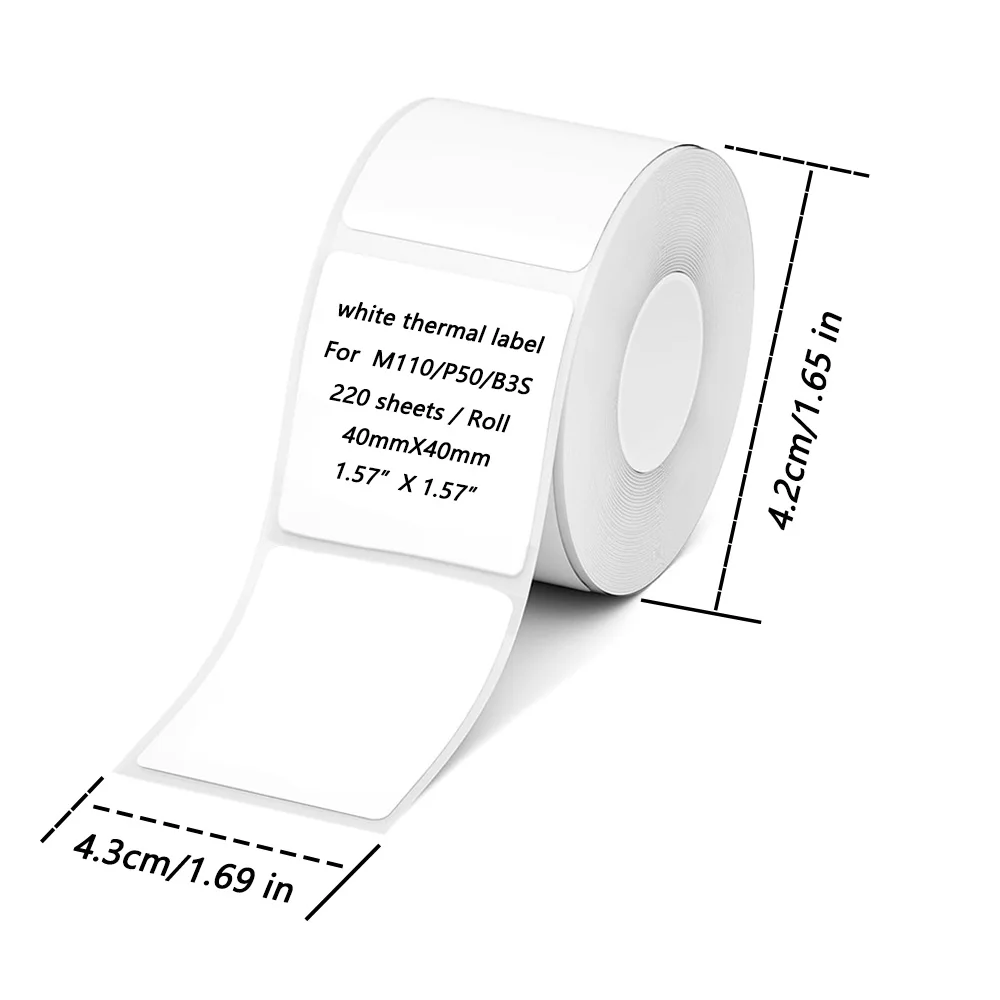 1~6Rolls M110 labels,1.57