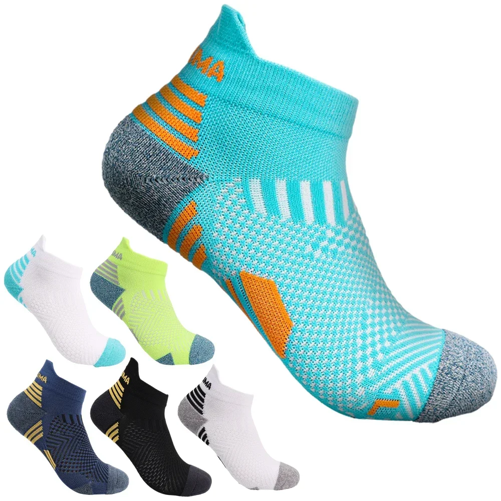 3/1Pairs Sport Compression Ankle Socks Men Women Professional Low Cut Fitness Marathon Running Outdoor Deodorant Breathable Sox