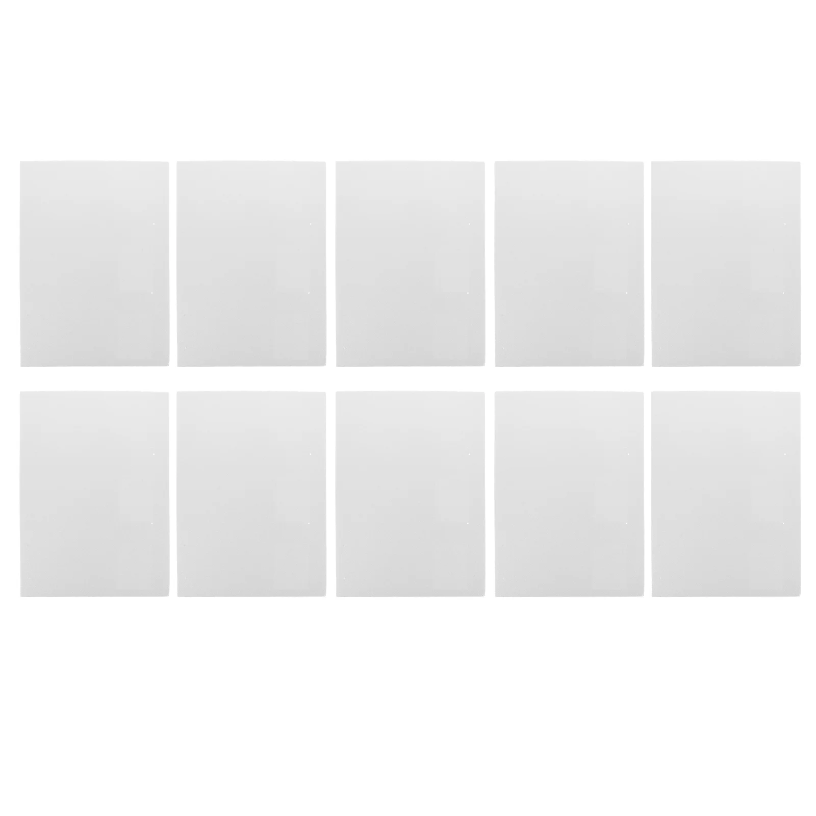 10 Sheets Foam Board for Drawing White Poster Craft Accessory Thicken School Paper DIY Project Foams Papers