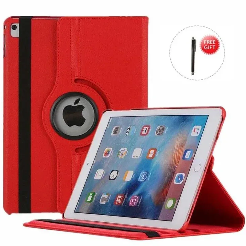 Étui rotatif à 360 ° pour iPad Air 3, 10.5 pouces, Pro10.5, iPad 10.2, 7, 8, 9, 10e iPad 2024, Air6, 11 pouces, M2, Pro11 figuré 5, 6e génération,