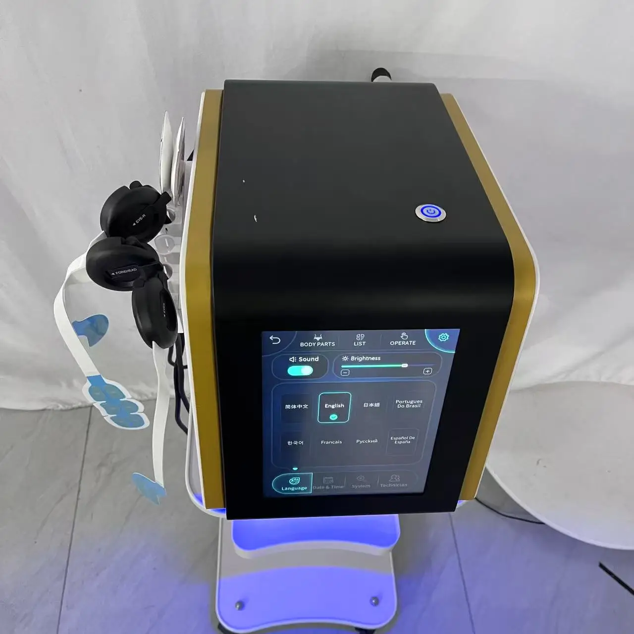 MYOslim EMS RF Electromagnetic Muscle Building Skin Firming Device Non-Invasive Face Lifting Wrinkle Removal Beauty Machine