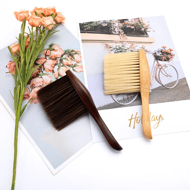 

Salon Stylist Hairdressing Tools Hair Salon Neck Dust Cleaning Brush Soft Bristle Hair Brush