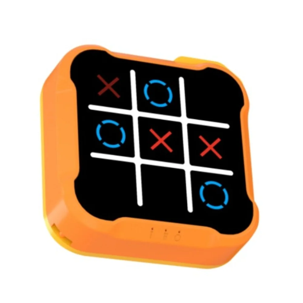 

Портативная электрическая TIC-TAC-TOE, обучающая ручная игра Монтессори с болтами, упражнения на мышление, головоломка для роста памяти, настольная игра для семьи