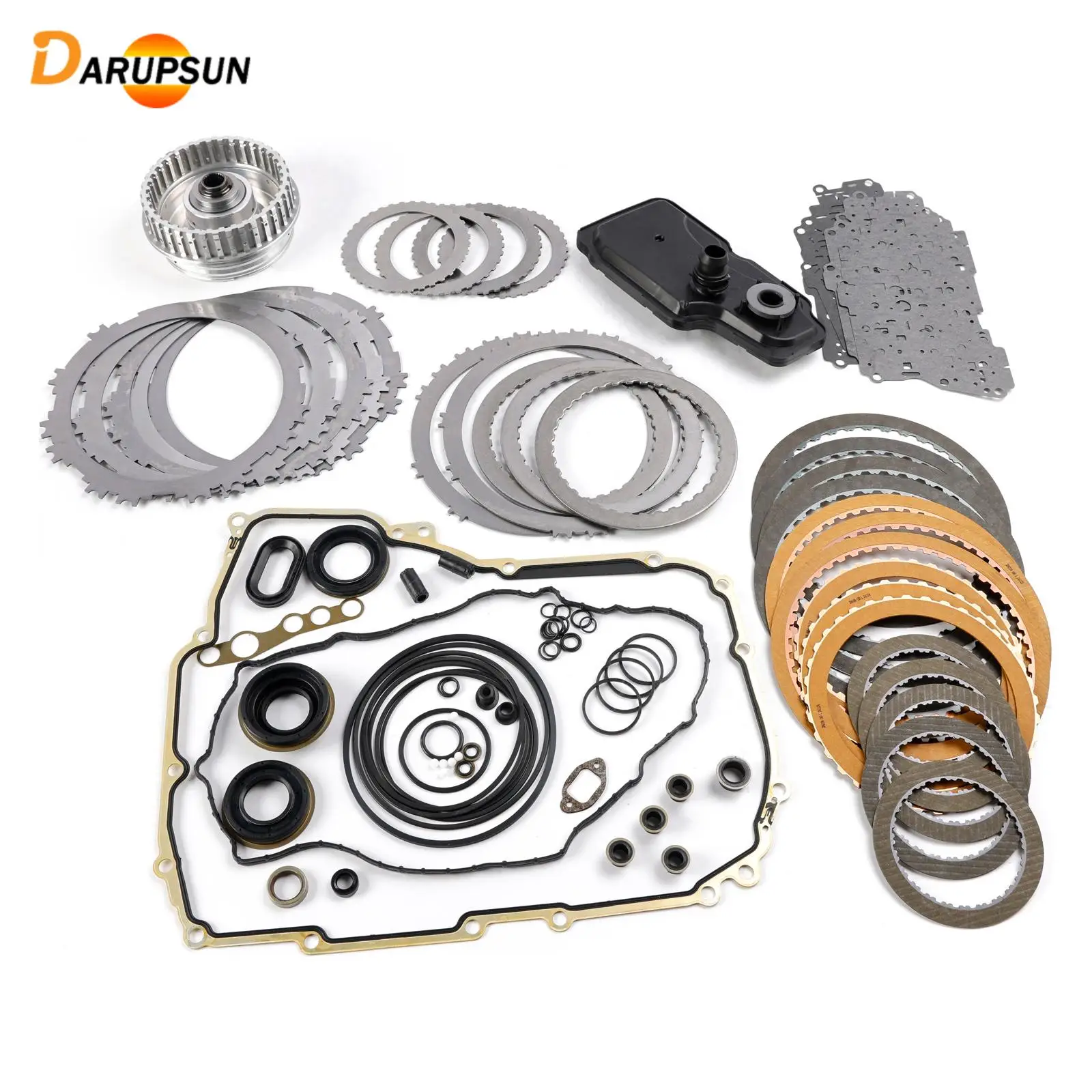 

DARUPSUN 6T40 6T45 Transmission Rebuild Kit Master less Steels For GM Gen 2 2012-up