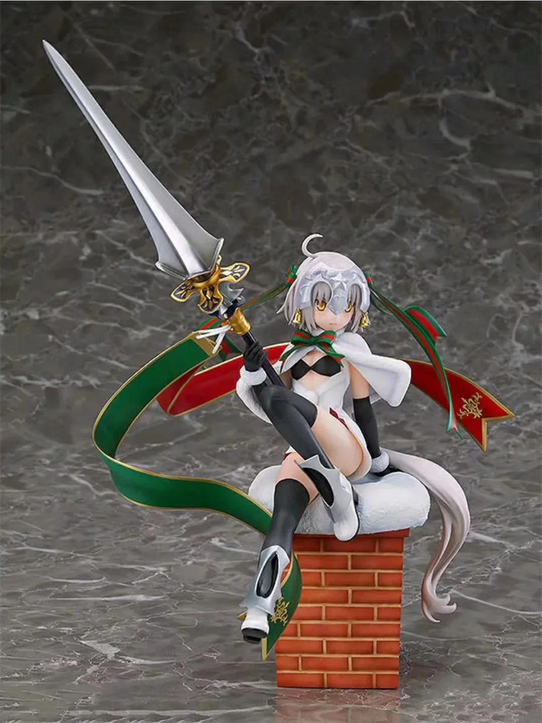 

22 см аниме Lancer/Jeanne d'Arc Alter Santa Lily 1/7 ПВХ фигурка игровая статуя коллекционная модель детские игрушки куклы подарки