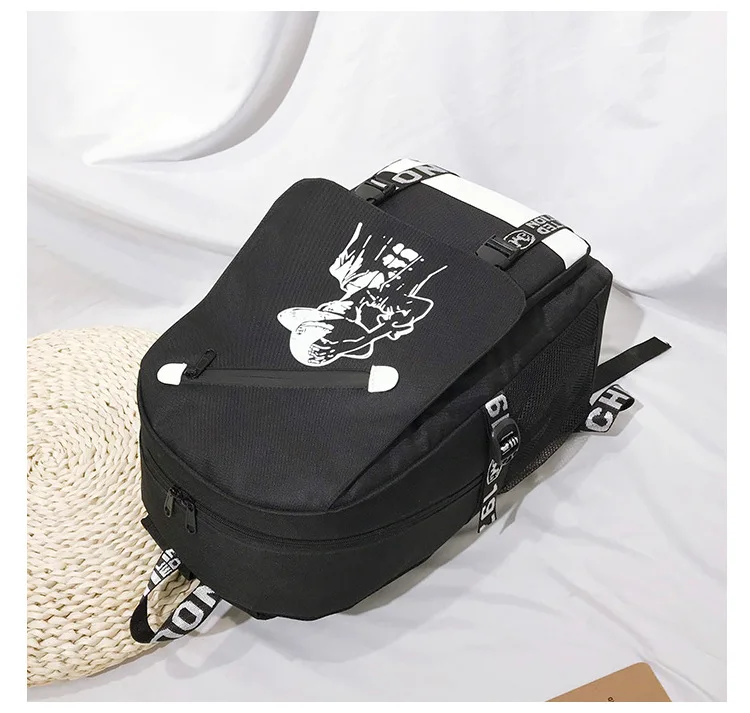 Japanese anime One Piece Handsome backpack Luffy patterned backpack Small gift