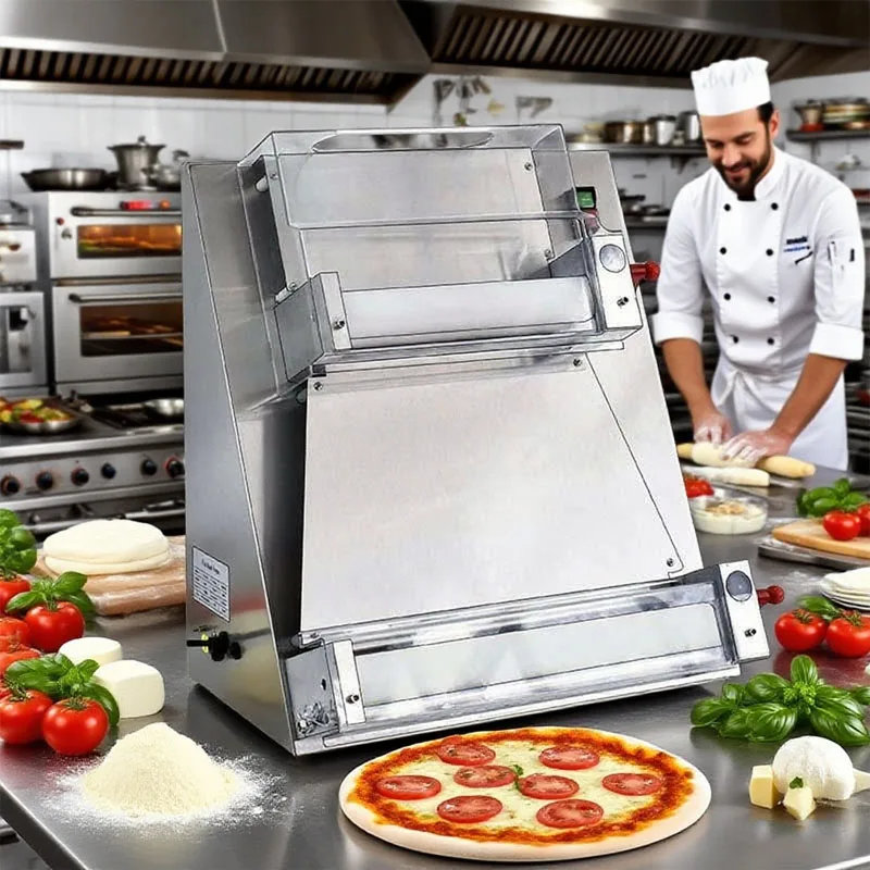 

10-40cm 18 Inch Flour Bread Corn Pizza Dough Press Machine for Restaurant