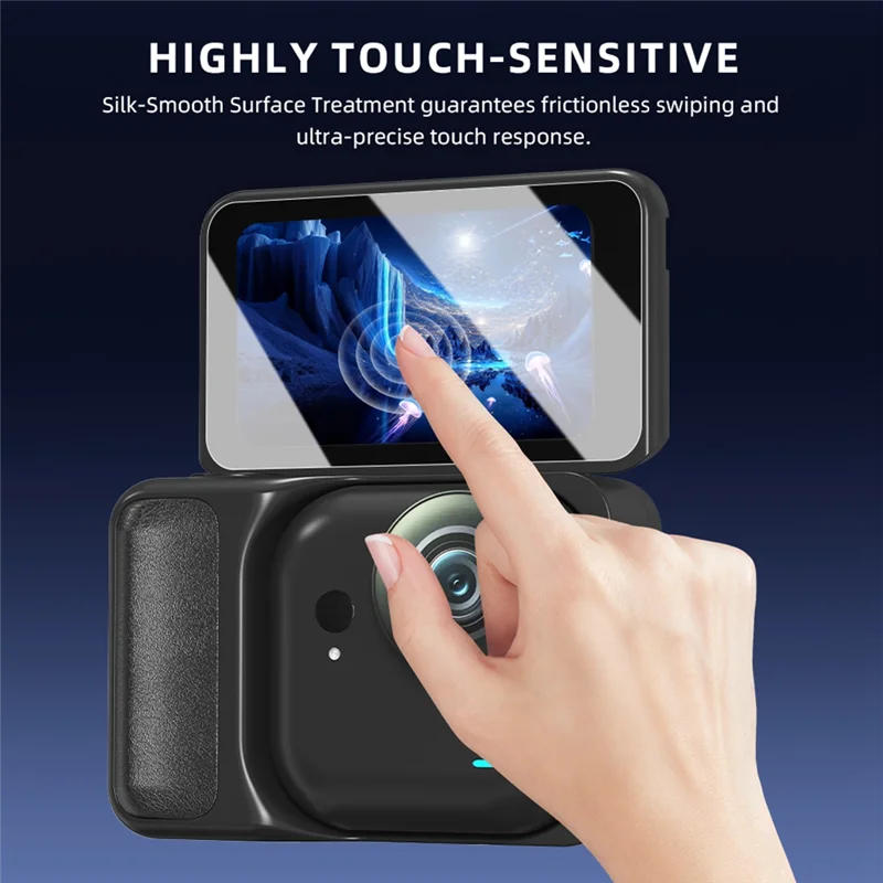 A52T حامي الشاشة ل Insta 360 Go الترا الزجاج المقسى عدسة الكاميرا حامي الشاشة فيلم عمل كاميرا الملحقات