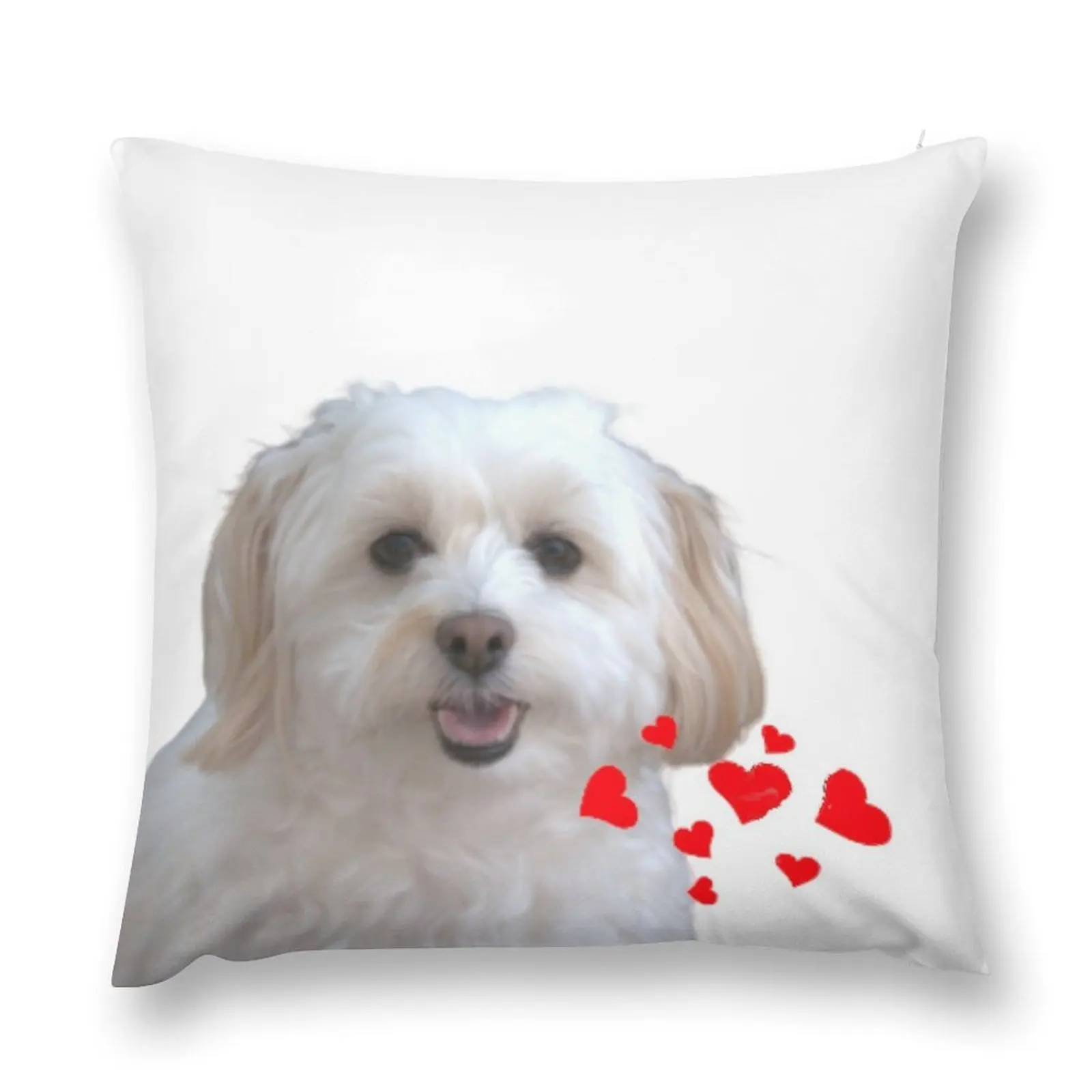 Cuddly Coton de Tulear Silly Lily cute puppy Throw Pillow pillow pillowcase Decorative Cushions For Living Room pillow