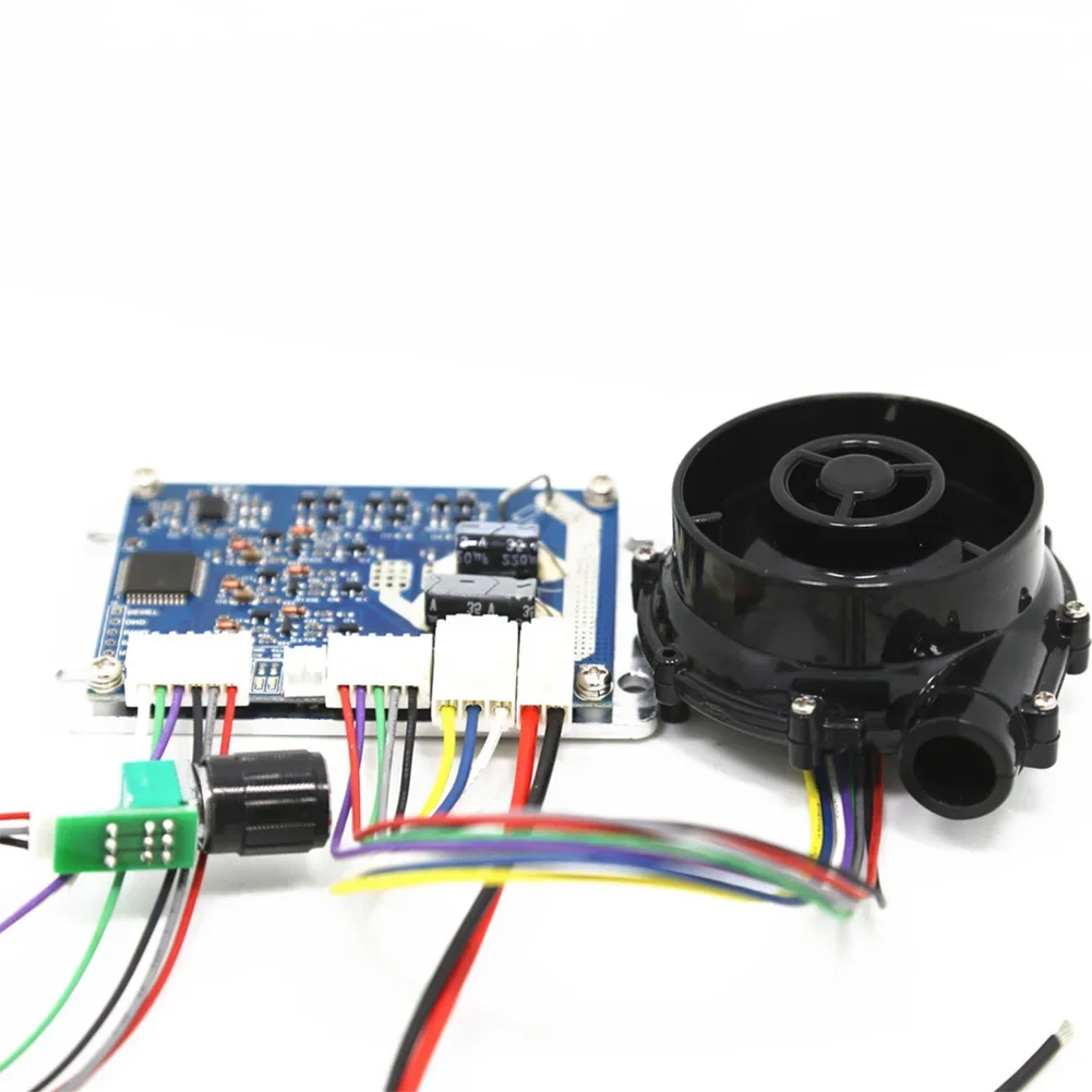 

70×70×37.5mm WS7040 12V&24V Centrifugal Blower Small High Pressure DC Brushless Centrifugal Blower External Driver Controller