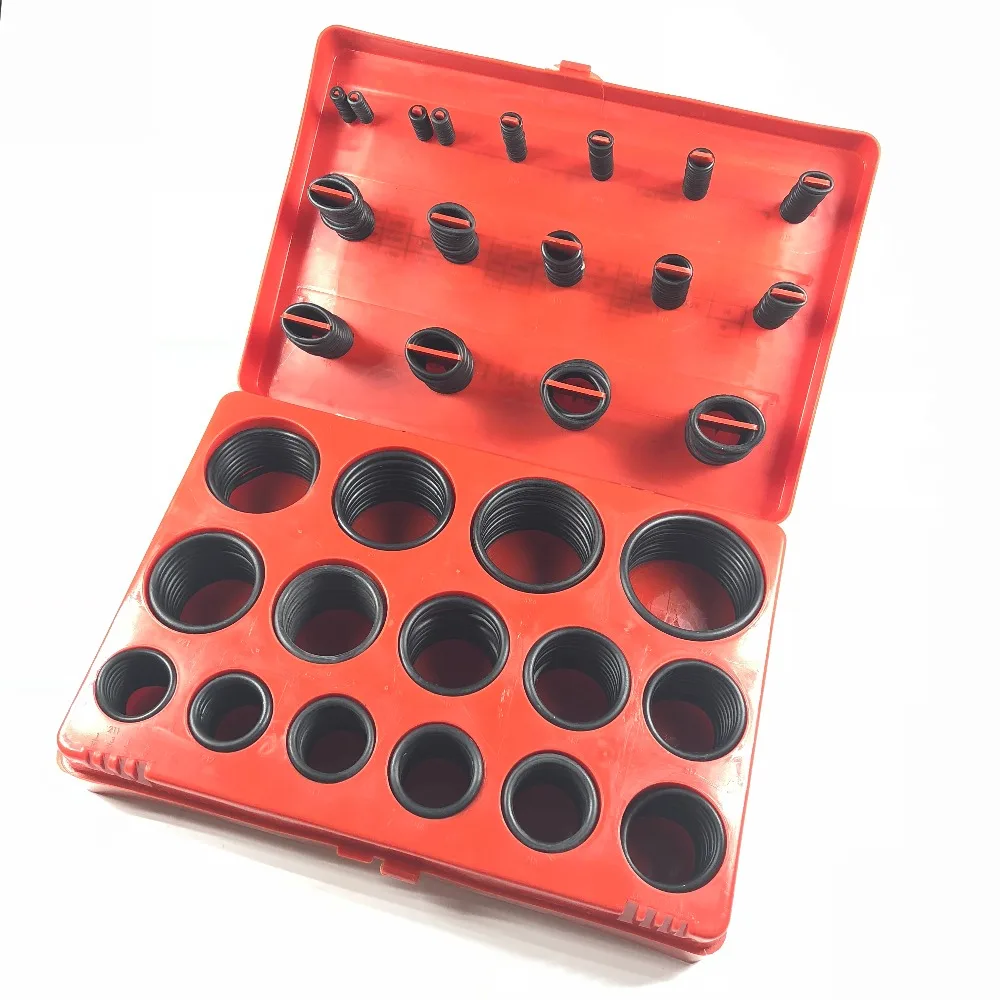 32 SIZE=419pcs Universal Series O-Ring Seal Gasket Assortment Kit Repair Maintenance Excavator Car