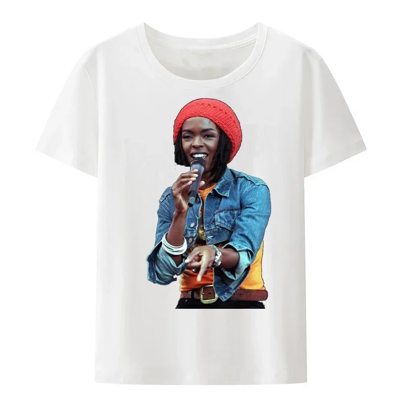 Die fugees T-Shirt Männer Vintage Hip Hop Reggae Fusion Soul Musik Lauryn Hill T-Shirt männlich Sommer ästhetische Kurzarm T-Shirts