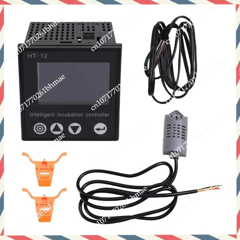 

-A21Z HT-12 Интеллектуальный термостат для инкубатора Контроллер инкубатора для яиц HT-12 Многофункциональный регулятор температуры инкубатора