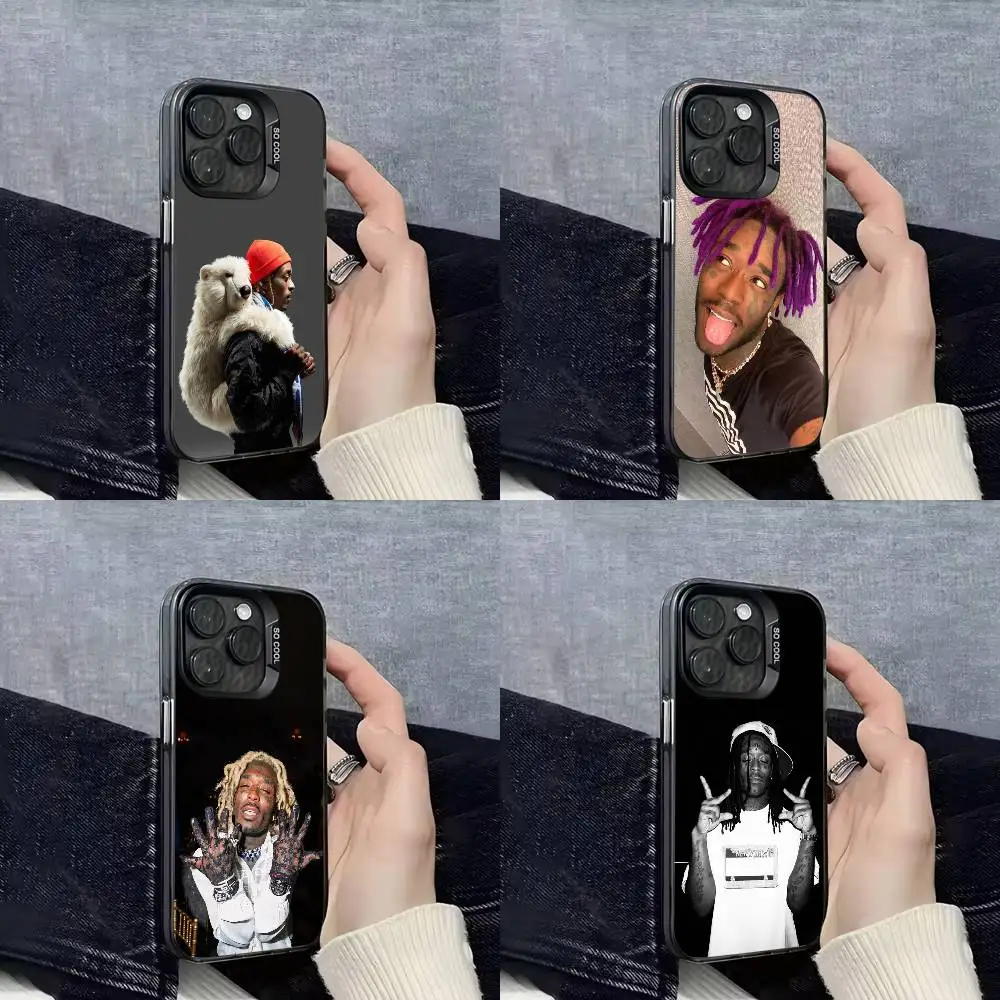 

Phone Case For iPhone 16,15,14,13,12,11,Mini,Pro,E,SE4,XS,MAX L-Lil Uzi Vert Luv Is Rage 2 Black IMD Box