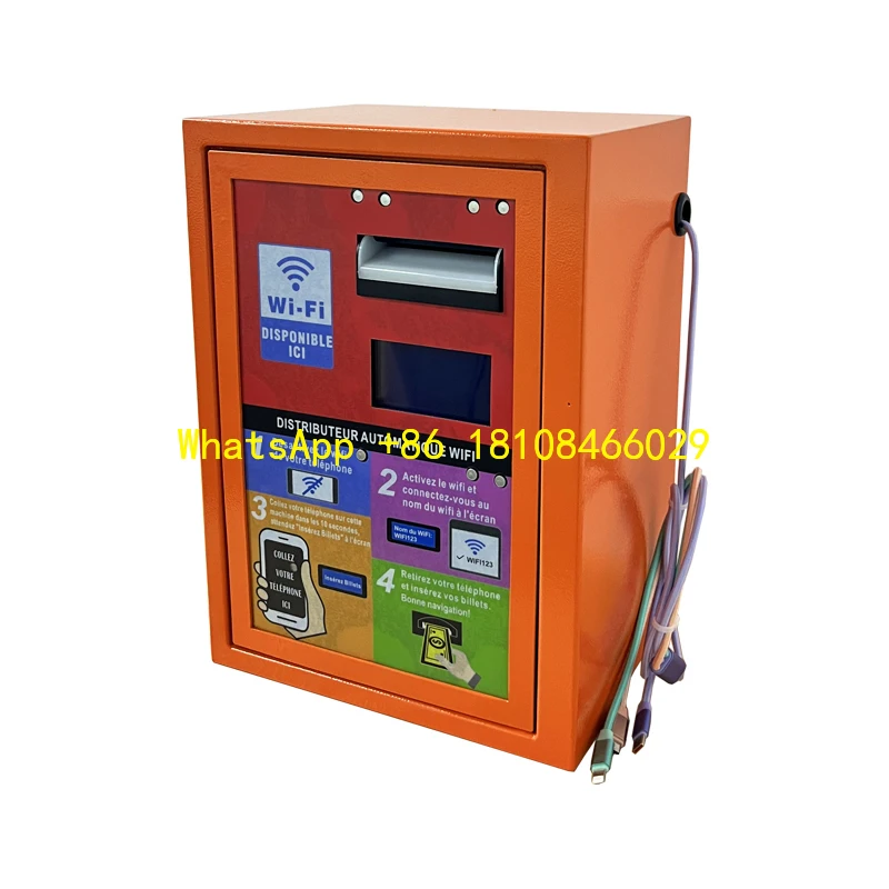 

Machine Vending Machine in Hotel Hospital Outdoor WiFi Inalambrico Banknote Payment Kiosk Charge and WiFi Selling