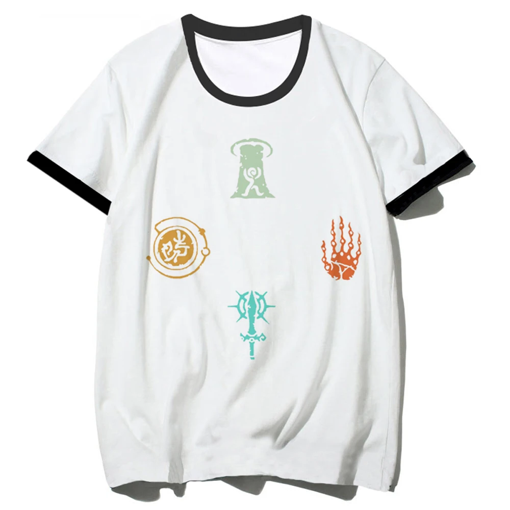 تيشيرت من مملكة زيلدا للنساء ، مصمم تي شيرت ، أنيمي ، ملابس مضحكة ، 2000s