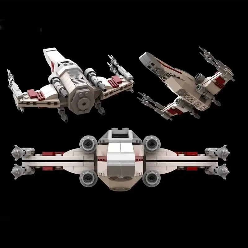 207 Uds nueva serie de películas MOC guerra espacial estrella de la muerte Micro x-wing Star Fighter juguetes de bloques de construcción para niños regalo de vacaciones