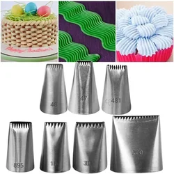 1/3/4/5/7 pz gadget da cucina nuovo cesto tessere glassa Piping ugelli per torte Cupcake decorazione pasticceria ugelli cottura torta strumenti