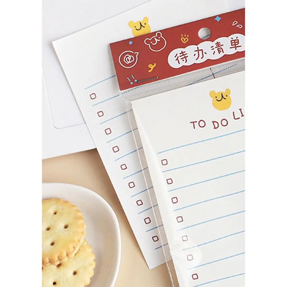 Daily Weekly Schedule Notepad Multicolor To Do List Timetable Memo Pad Planning Stationery