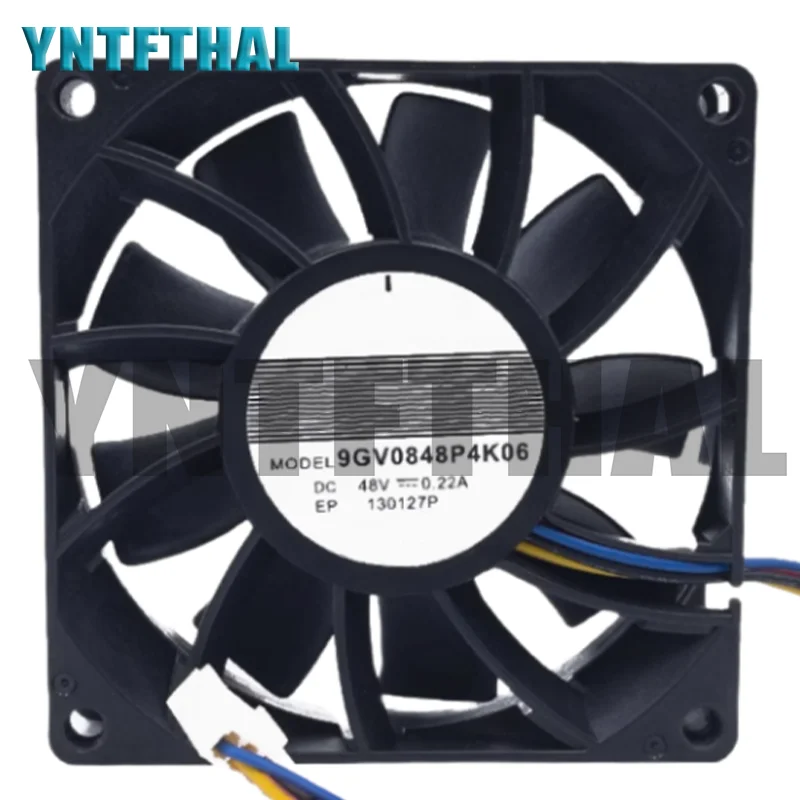 

New 9GV0848P4K06 48V 0.22A 4-Wire Cooling Fan