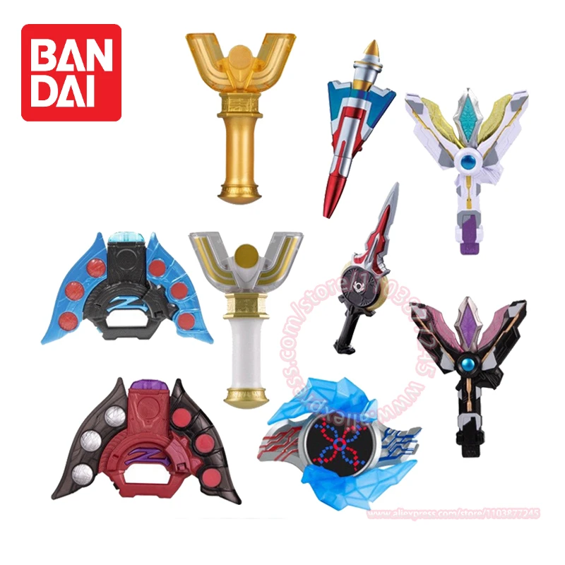 BANDAI Ultraman Mini urządzenie transformacyjne zabawka dla dzieci prezent urodzinowy moda animacja ręczna Model peryferyjny dekoracja