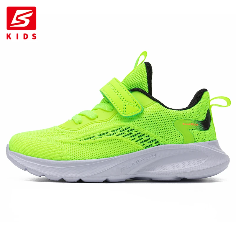 2023 Baasploa Kids Sneakers Lightweight Running Shoes for Children Mesh Breathable Sport Shoes Non-Slip Outdoor New Arrival