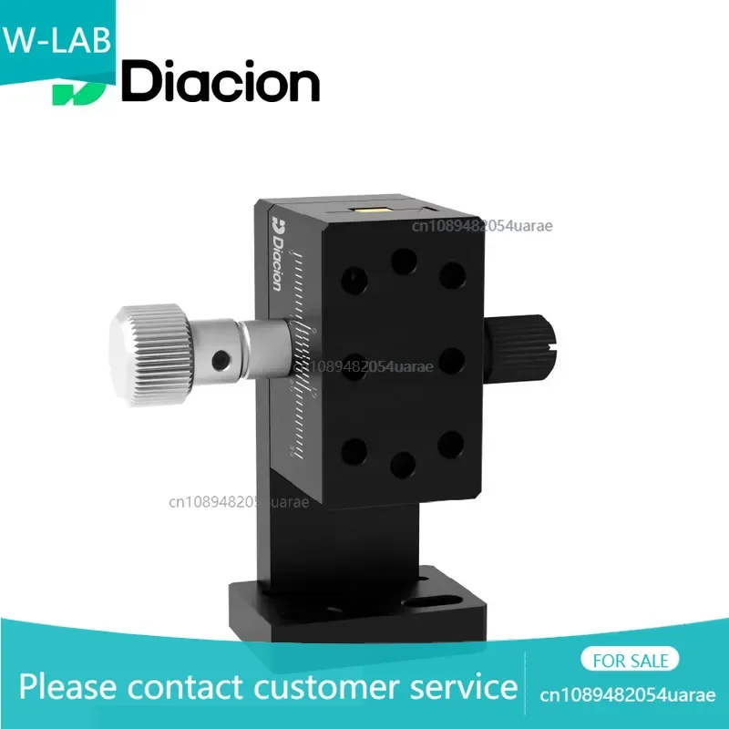 

Diacion WLZ25-42/WLZ40-40/WLZ40-60/WLZ40-90 CNC Align Lab Testing Manual Stage Standard Z-axis Dovetail Rack Linear Guide