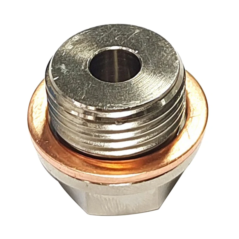 Exhaust Temp Temperature Sensor Adapter M18X1.5 18Mmx1.5 1/8NPT PT 6.47Mm Hole Fuel Pressure Gauge Adapter