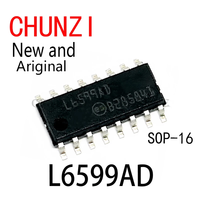 10 Uds nuevo y Original L6599A 6599AD 6599 Chip de ordenador portátil SOP-16 L6599AD